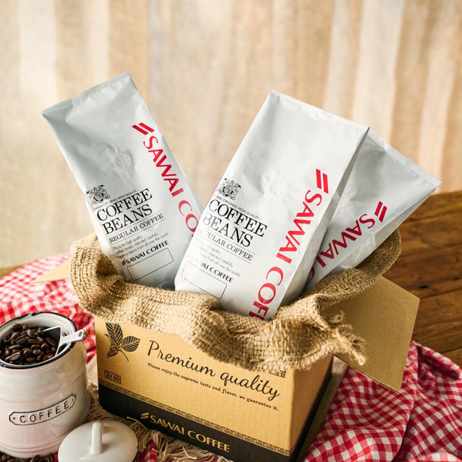 焙煎したて コーヒー豆 1.2kg お試し 120杯分入り 超大入コーヒー 福袋 リッチブレンド 400g 3袋