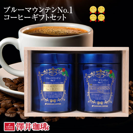 送料無料 高級 珈琲豆 ブルーマウンテンNo.1ギフトセット キャニスター ギフトセット
