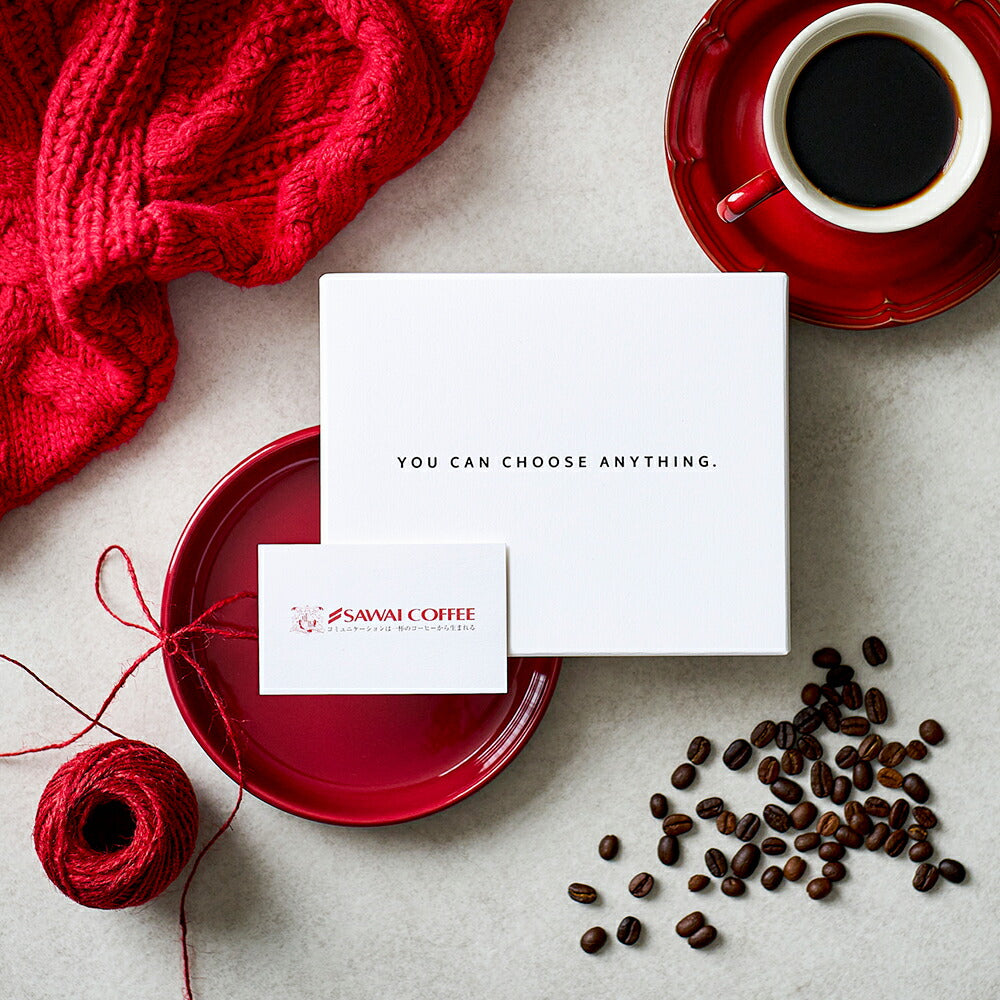 【新登場】澤井珈琲カタログギフト 5800円コース カードタイプ 送料無料 コーヒー専門店の選べるコーヒーギフト Webカタログギフト カード型(コーヒー豆/ドリップコーヒー/スイーツ等掲載豊富)結婚 出産 内祝い 冠婚葬祭 包装 熨斗対応