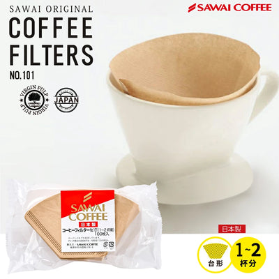 コーヒーフィルター（1～2杯用）みさらし100枚入り
