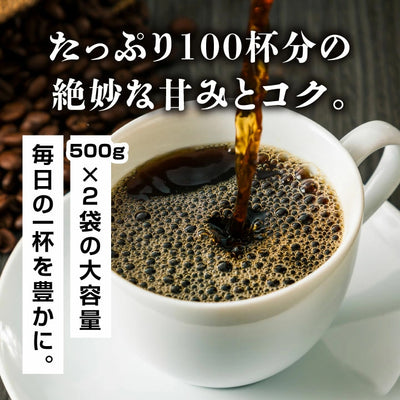 ブラジル高級豆たっぷり 澤井珈琲グルメブレンド100杯分福袋