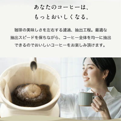 コーヒーフィルター（1～2杯用）酸素漂白100枚入り