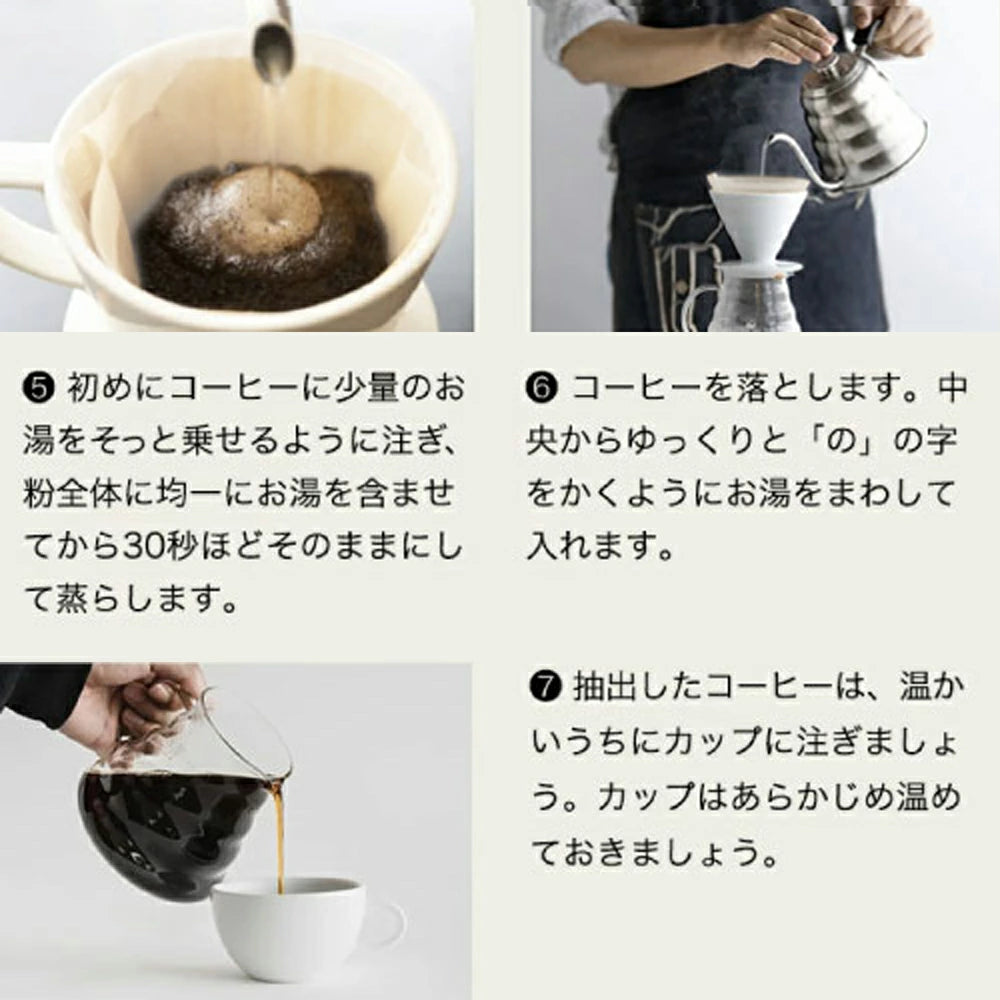 コーヒーフィルター（2～4杯用）酸素漂白100枚入り