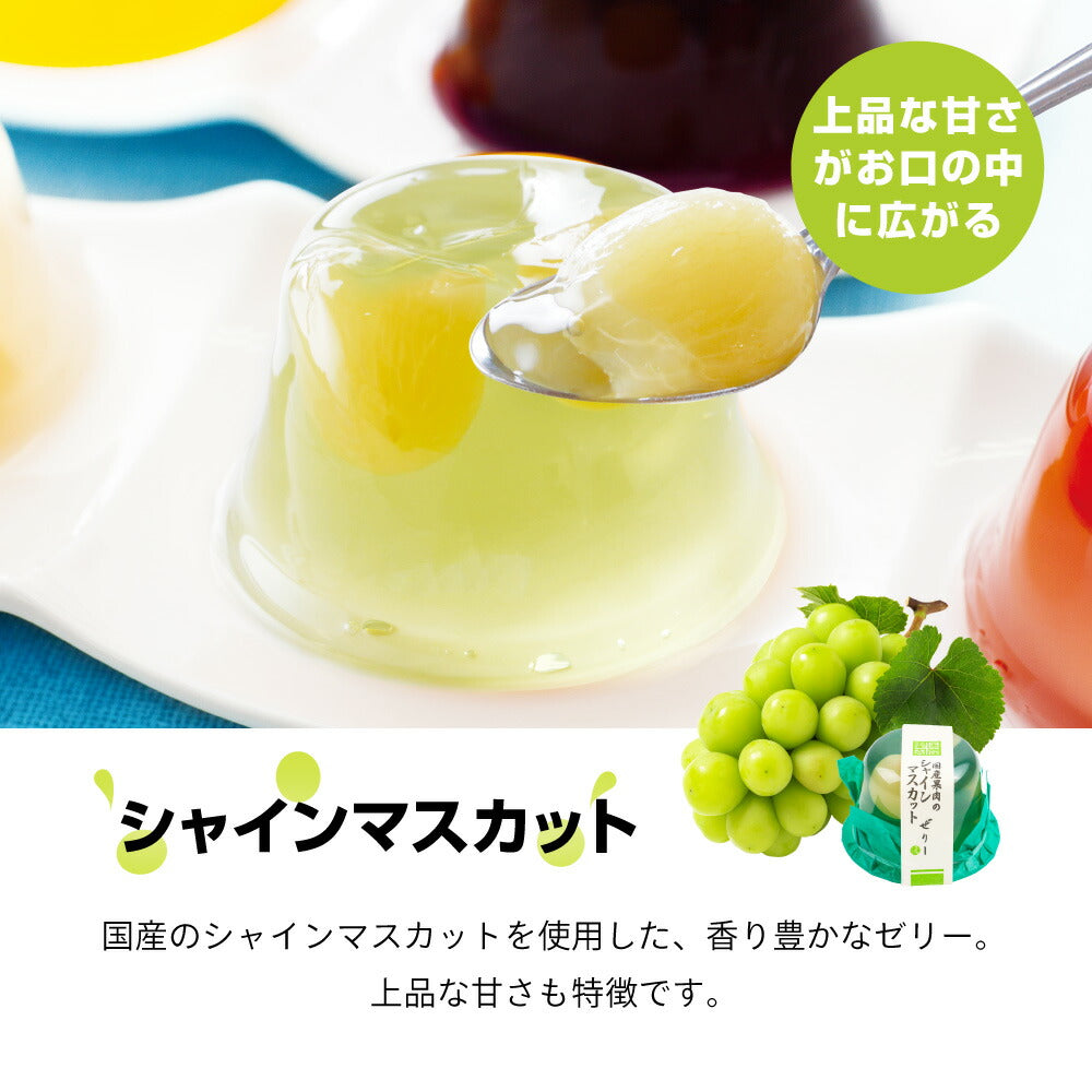 国産果肉ジュレ 単品 ※冷凍便同梱不可 スイーツ お菓子