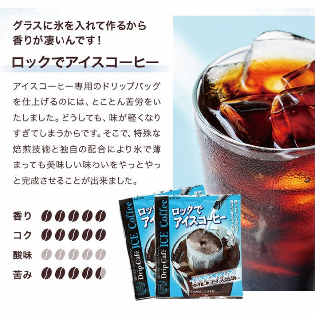 送料無料 1000円ポッキリ お試し アイスコーヒー ドリップバック 1,000円  ロックでアイス10杯分お試しセット   【追跡ゆうメール／同梱不可】