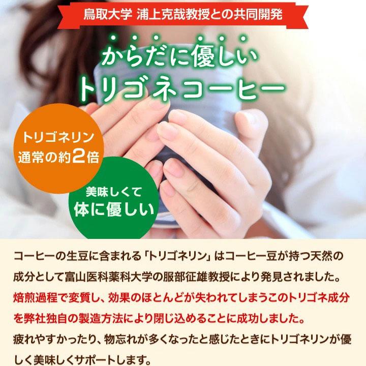 トリゴネコーヒー お得用 100袋 送料無料 トリゴネリン 配合 コーヒー カフェインレス 澤井珈琲 ティーバッグ カフェインレスコーヒー クロロゲン酸 デカフェ
